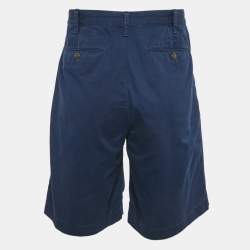 Pre Owned شورت بولو رالف لورين قطن أزرق كحلي مقاس كبير (لارج)