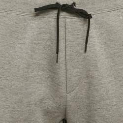 Pre Owned Polo Ralph Lauren Grey Melange Jersey Drawstring Trousers XL
