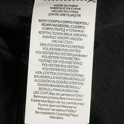 Pre Owned Polo Ralph Lauren Black Jersey Jogger Pants XL