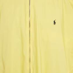 Polo Ralph Lauren Yellow Cotton Zip-Up Jacket XXL