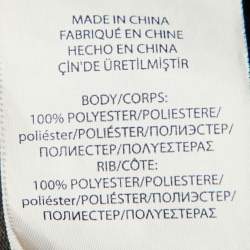 مملوكة مسبقًا Polo Ralph Lauren Green Camouflage Polyester Crew Neck T-Shirt L