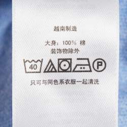 Polo Ralph Lauren Blue Cotton Pique Slim Fit Polo T-Shirt XL