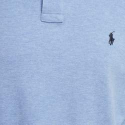 Polo Ralph Lauren Blue Cotton Pique Slim Fit Polo T-Shirt XL