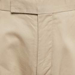 Pre Owned Polo Ralph Lauren Beige Gabardine Cotton Pants XL