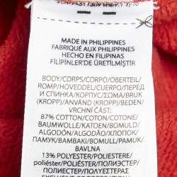 Polo Ralph Lauren Red Printed Vintage Fit Crew Neck Sweatshirt M