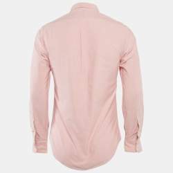 Polo Ralph Lauren Pink Cotton Slim Fit Shirt S