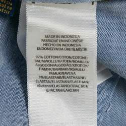 Pre Owned Polo Ralph Lauren Green Gabardine Cotton Slim Fit Chino Pants XL