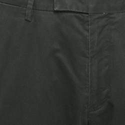 Pre Owned Polo Ralph Lauren Black Gabardine Trousers XL