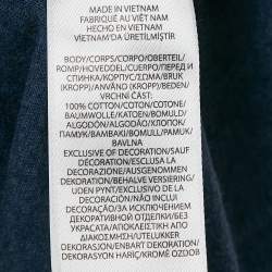 Pre Owned Polo Ralph Lauren Blue Jersey V-Neck Classic Fit T-Shirt XXL