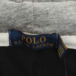 Pre Owned Polo Ralph Lauren Multicolor Stripe Cotton Hoodie XL