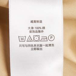 Polo Ralph Lauren Beige Cotton Short Sleeve Shirt L