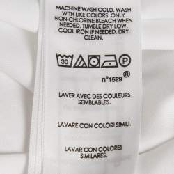 Polo Ralph Lauren White Synthetic Button Front Long Sleeve Shirt XXL