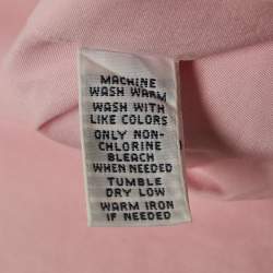 Ralph Lauren Pink Cotton Button Front Shirt L