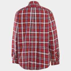 Polo Ralph Lauren Red Flannel Cotton Classic Fit Button Down Shirt XXL