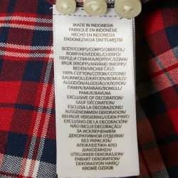 Polo Ralph Lauren Red Flannel Cotton Classic Fit Button Down Shirt XXL