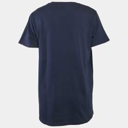 Polo Ralph Lauren Blue Logo Print Jersey Crewneck T-Shirt XXL
