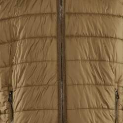 Polo Ralph Lauren Brown Nylon & Knit Zip Up Jacket XXL
