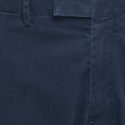 Pre Owned Polo Ralph Lauren Blue Cotton Stretch Slim Fit Trousers XL