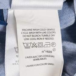 Pre Owned Polo Ralph Lauren Blue Cotton Stretch Slim Fit Trousers XL