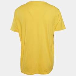 Ralph Lauren Yellow Cotton Jersey  T-Shirt XL