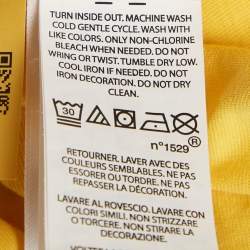 Ralph Lauren Yellow Cotton Jersey  T-Shirt XL