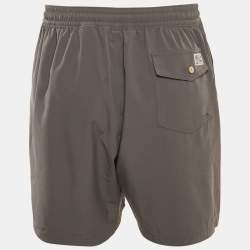 Pre Owned Polo Ralph Lauren Grey Synthetic Swim Shorts XXL