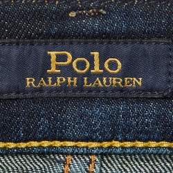 Pre Owned Polo Ralph Lauren Navy Blue DenimJeans M