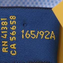 Pre Owned Polo Ralph Lauren Blue Cotton Button Front Shirt M