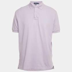 Tシャツ・カットソー Ralph Lauren SS24 Pink piquet polo shirt (710910898 001) Cotton Polo shirt in fuxia color brand POLO RALPH LAUREN