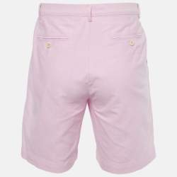 Pre Owned Polo Ralph Lauren Pink Cotton Shorts M