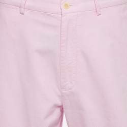 Pre Owned Polo Ralph Lauren Pink Cotton Shorts M