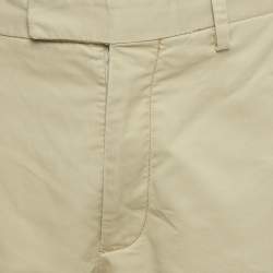 Pre Owned Polo Ralph Lauren Beige Cotton Stretch Slim Fit Shorts M