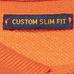 مملوكة مسبقًا Polo Ralph Lauren Orange Pique Custom Fit Polo T-Shirt XL