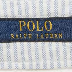Pre Owned Polo Ralph Lauren White Cotton Chino Trousers M
