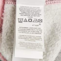 Pre Owned Polo Ralph Lauren Multicolor Printed Patch Cotton Hoodie S