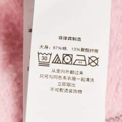 Pre Owned Polo Ralph Lauren Multicolor Printed Patch Cotton Hoodie S