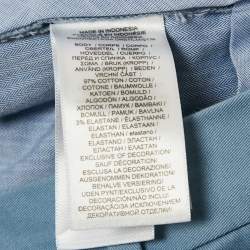 Pre Owned Polo Ralph Lauren Blue Cotton Chino Trousers XXXL