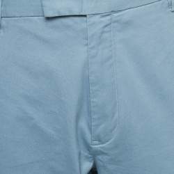Pre Owned Polo Ralph Lauren Blue Cotton Chino Trousers XXXL