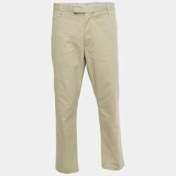 Pre Owned Polo Ralph Lauren Beige Cotton Stretch Slim Fit Pants XXXL