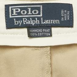 Pre Owned شورت بولو رالف لورين قطني بيج مقاس كبير (لارج)