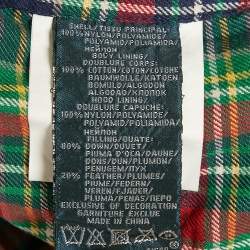 مملوكة مسبقًا سترة بولو رالف لورين مبطنة بتفاصيل تطريز من النايلون الأخضر مقاس متوسط