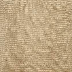 Pre Owned Polo Ralph Lauren Beige Linen Crochet Sheer Sweater S