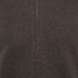 مملوكة مسبقًا Polo Ralph Lauren Grey Wool Blend Zip-Up Jacket XS