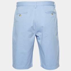 مملوكة مسبقًا شورت بولو رالف لورين تويل أزرق بيدفورد مقاس متوسط (ميديم)