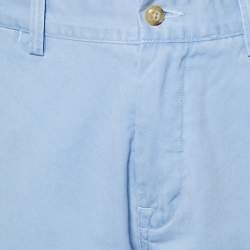 مملوكة مسبقًا شورت بولو رالف لورين تويل أزرق بيدفورد مقاس متوسط (ميديم)