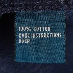 Pre Owned Polo Ralph Lauren Navy Blue Gabardine Regular Fit Pants XL