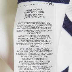 Pre Owned Polo Ralph Lauren White Jersey Lauren US Open Tennis Jacket XL