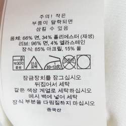 Pre Owned Polo Ralph Lauren White Jersey Lauren US Open Tennis Jacket XL