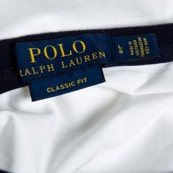 Pre Owned Polo Ralph Lauren Colorblock Cotton Classic Fit Short Sleeve T-Shirt L