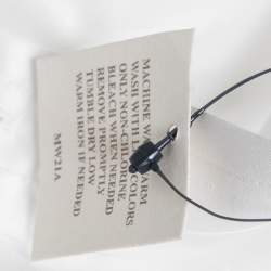 مملوكة مسبقًا قميص بولو من رالف لورين قطن أبيض بأزرار أمامية مقاس كبير جداً ( إكس لارج )